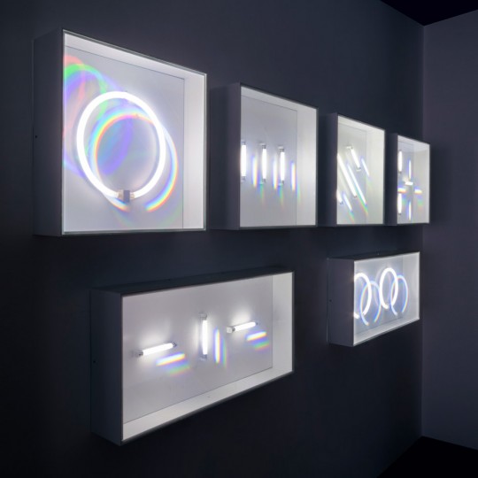 Rachel Harding's Wonderfluoro lights
