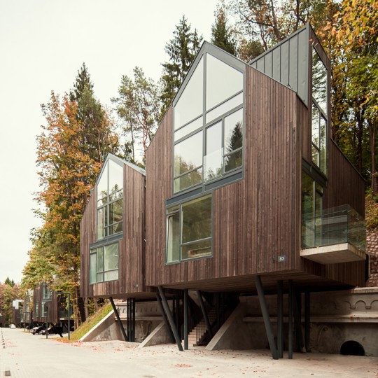 Residential quarter in Pavilniai regional park by Plazma and Paleko ARCH studija