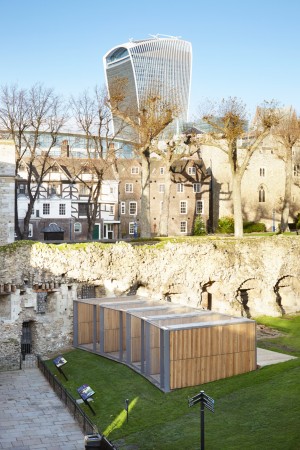Ravens' enclosure by Llowarch Llowarch Architects