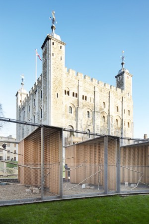 Ravens' enclosure by Llowarch Llowarch Architects
