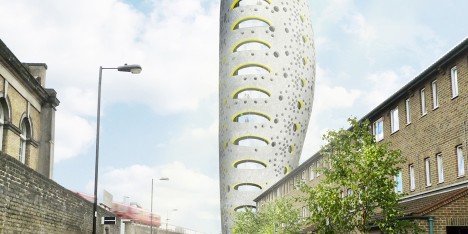 Residential tower in Vauxhall by aLL Design