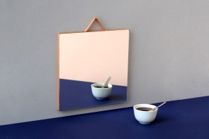 Ruban mirrors for HAY by Inga Semp