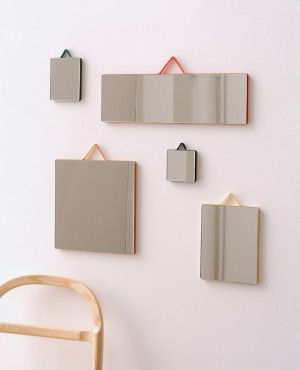 Ruban mirrors for HAY by Inga Semp