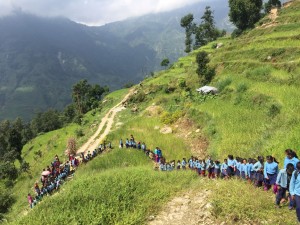 SHoP and Kids in Kathmandu Rebuild 50 public schools