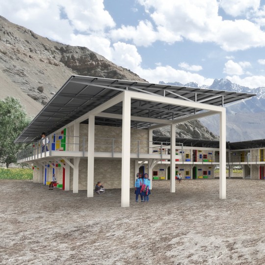 SHoP and Kids in Kathmandu Rebuild 50 public schools