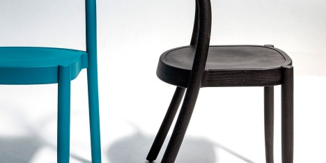 St Mark stacking chair by Martino Gamper for Moroso