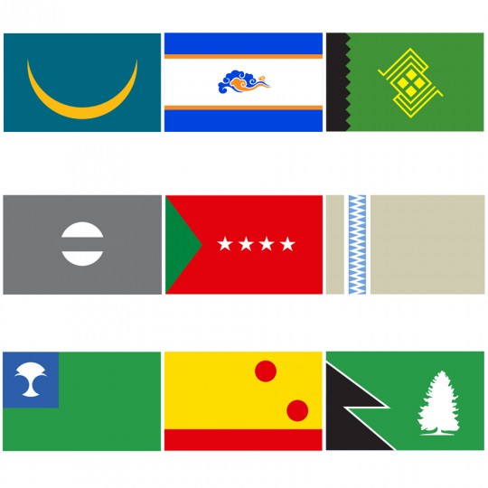 Star Wars flags by Scott Kelly