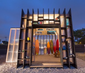 Surf shack by Yves Béhar at Design Miami 2015