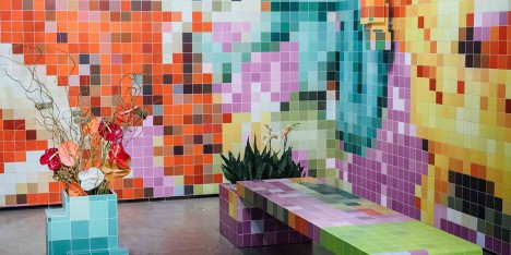 Pixellated porn by Tobias Rehberger