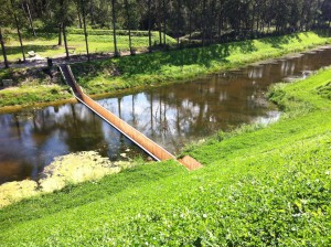 Trench bridge by ROAD