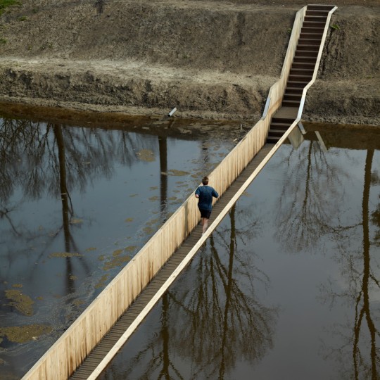 Trench bridge by ROAD