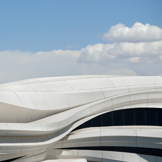 Undulating-facade-of-Yinchuan-art-museum-architecture-Dezeen