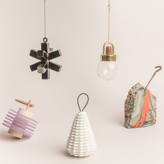 WorkOf x Shinola holiday ornaments collection