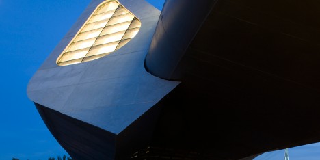 Zaragoza Bridge Pavilion by Zaha Hadid