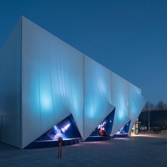 3D printed facade for EU building by Heijmans and DUS Architects