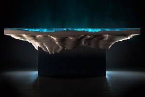 Abyss Dining Table by Duffy London
