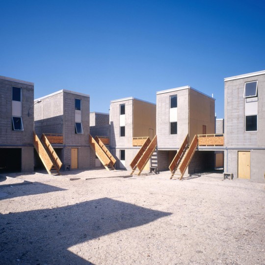 Quinta Monroy Housing, Iquique, 2004. Photograph by Cristobal Palma