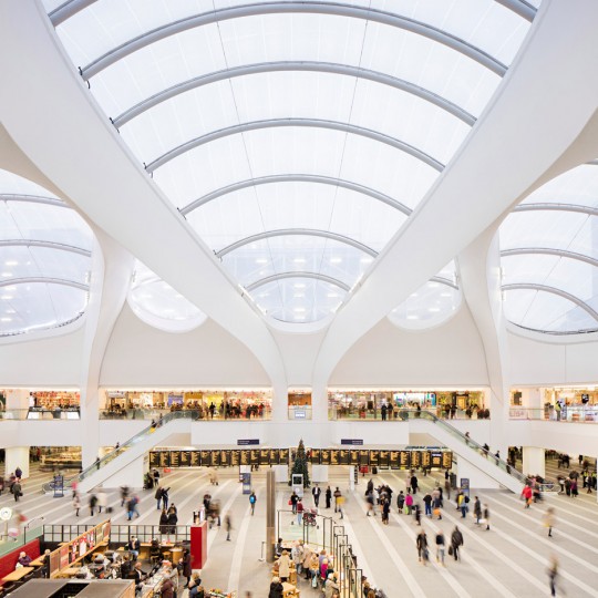 Birmingham New Street Station renovation by AZPML