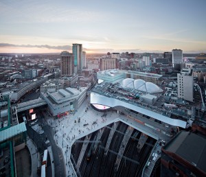 Birmingham New Street Station renovation by AZPML