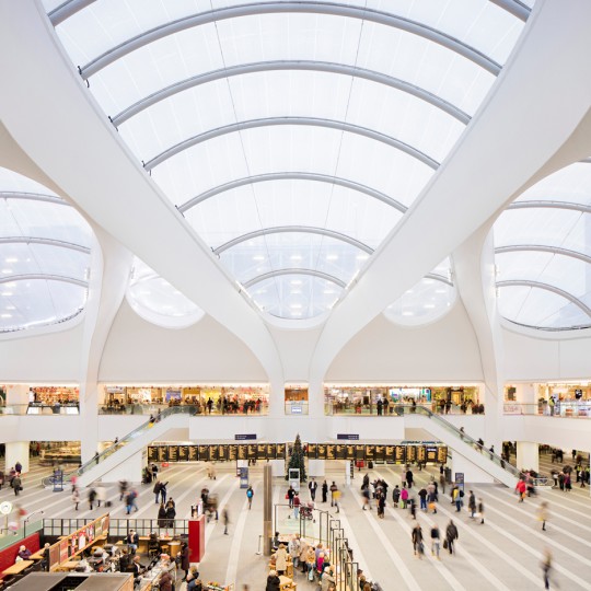 Birmingham New Street Station renovation by AZPML