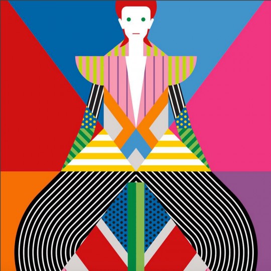 David Bowie illustration by Craig & Karl