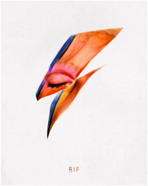 David Bowie illustration by Von