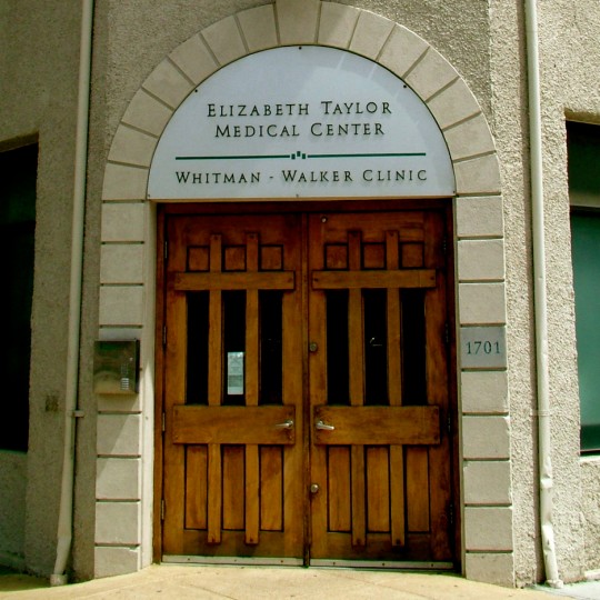 The Elizabeth Taylor Medical Center, Whitman-Walker Clinic