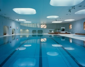 Aquazena swimming pool by Mikou Studio