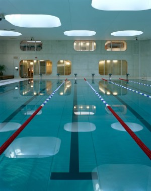 Aquazena swimming pool by Mikou Studio