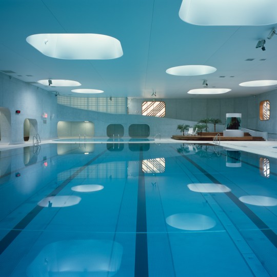 Aquazena swimming pool by Mikou Studio
