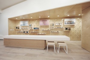 Garrett Leight eyewear store by West of West