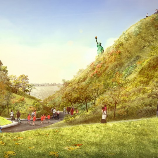 The Hills on Governors Island opening Summer 2016