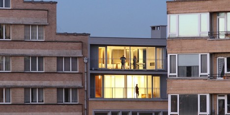 House Flagey apartment renovation in Brussels by B-ILD