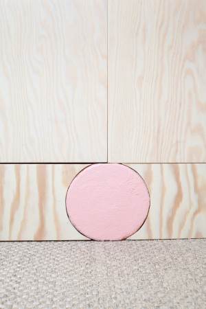 Inhabited wooden walls in Geneva by Aurélie Monet Kasisi