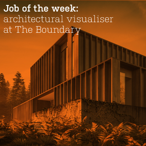 Job of the week: architectural visualiser at The Boundary