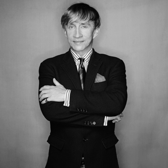 Portrait of Jasper Conran, courtesy of Debenhams