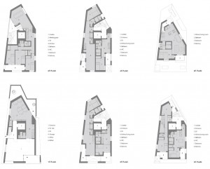 Kitasenzoku Apartment by Tomoyuki Kurokawa Architects