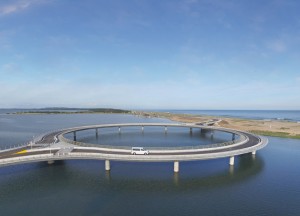 Laguna Garzon Bridge by Rafael Vinoly