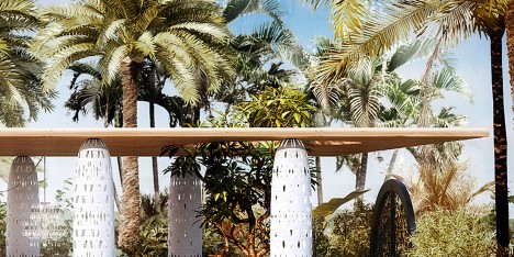 Marcel Wanders Revolution Precrafted prefabricated structures Design Miami 2015 dezeen