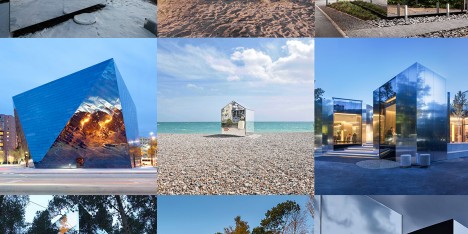 Mirrored buildings cast illusions on Dezeen's new Pinterest board