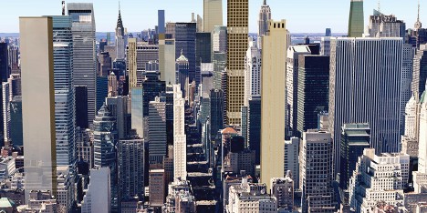 New York skyline in 2018