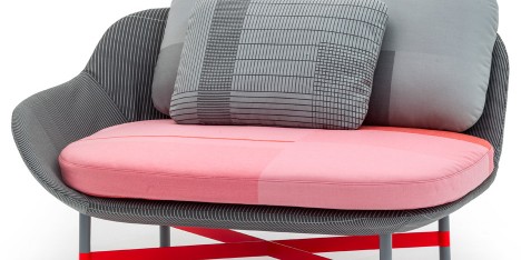 Ottoman daybed by Scholten and Baijings for Moroso