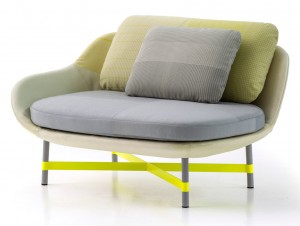 Ottoman daybed by Scholten and Baijings for Moroso