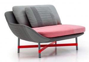 Ottoman daybed by Scholten and Baijings for Moroso