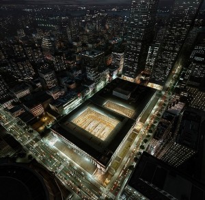 SOM reveals new images of Penn Station