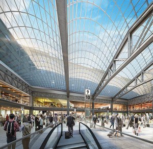 SOM reveals new images of Penn Station