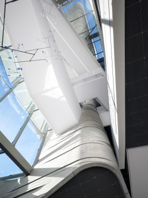Perot Museum of Nature and Science; Dallas, Texas; by  Morphosis Architects (with associate architect Good Fulton & Farrell)