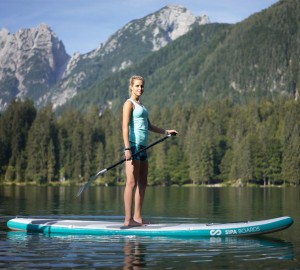 Self-inflating electric paddleboard by SipaBoards