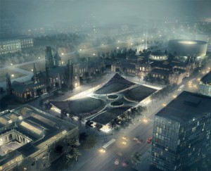 Smithsonian Institution South Campus by BIG