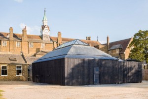 Design and Technology block at St James's School by Squire and Partners architects.